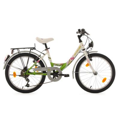 Vélo Enfant 20´´ Papilio 6 Vitesses Blanc-vert Tc 34 Ks Cycling pour 187