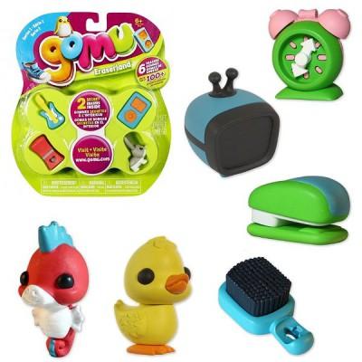 Spin Master - Gommes  collectionner - Gomu : Blister 6 gommes pour 25