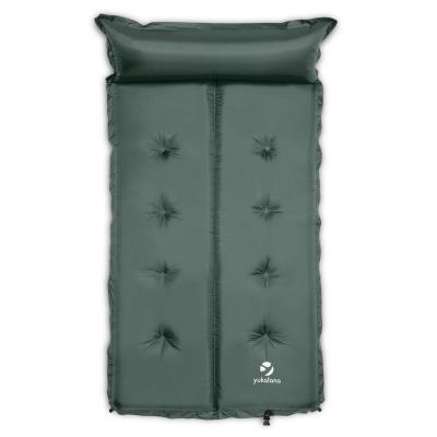 Yukatana Goodbreak 7 Tapis De Sol Double - Matelas 7 Cm Avec Oreiller - Vert pour 55