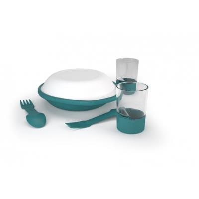 Da Silva Kit Vaisselle Pour Camping 2 Personnes Turquoise Turquoise pour 44