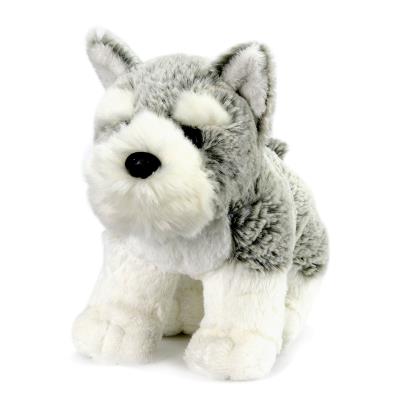 Peluche soft friends chien gris et blanc 1 soft friends pour 18