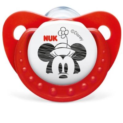 NUK - 80601697 - 2 SUCETTES SILICONE - TAILLE 2 MICKEY - FILLE pour 6