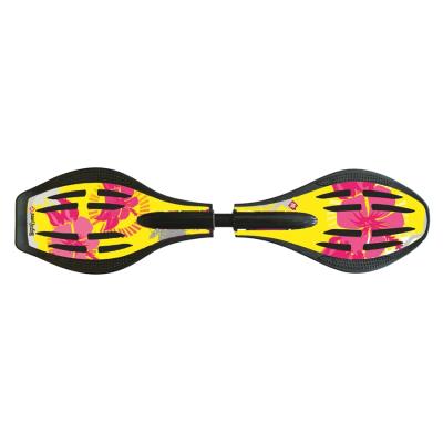 Streetsurfing The Wave G1 Waveboard Hibiskus Rose Jaune pour 64