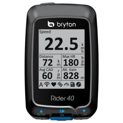 Cateye Fa003820009 Compteur De Vélo Bryton Rider 40t Hrm & Dual Sensor (noir) pour 272