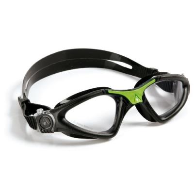 Aqua Sphere Unisex Kayenne Lunettes De Natation Verre Transparent Noir Vert pour 39