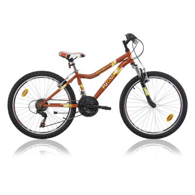 Vtt Garçon Puzzle 24 Rouge/noir 2016 pour 227