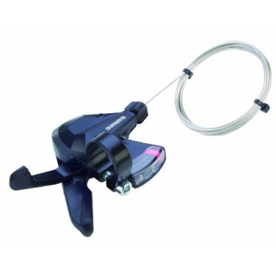 Shimano 5522 -rapid Fire Manette Dérailleur 3 Vitesses Avec Affichage Noir Gauche pour 37