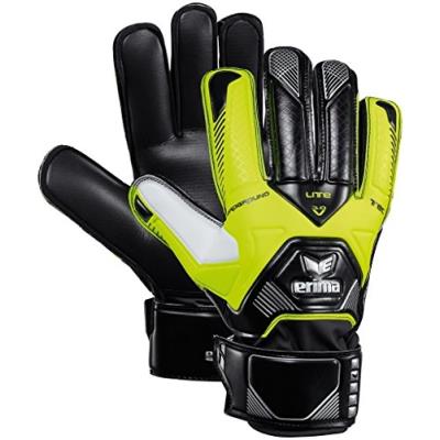 Erima Hardground Lite-tec Gants De Gardien De But 5 Jaune Noir - Neon Gelb Schwarz pour 43