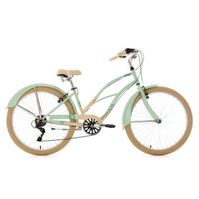 Beachcruiser 26´´ Kahuna Vert Menthe-beige Tc 40 Cm Ks Cycling pour 326