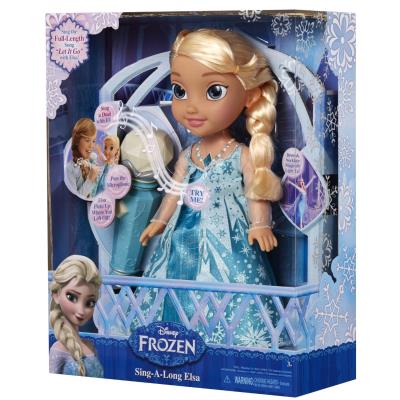 Disney - Frozen - Sing A Long Elsa - Poupe 33 cm Chante avec Elsa Version Anglaise pour 89