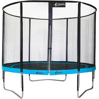 Kangui - Trampoline De Jardin Rond 305 Cm + Filet De Sécurité Punchi Atoll 300 pour 265