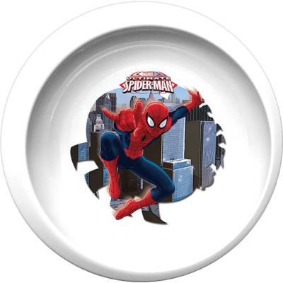 Assiette creuse Spider-man 20 cm en polyproylne 5061099- Trudeau pour 4