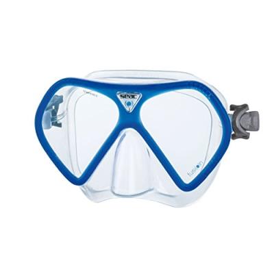 Seac Fusion Masque De Plongée Transparent Blue pour 38