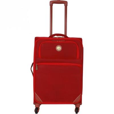 Jean-louis scherrer valise trolley 58 cm 4 roues sudine cdg rouge pour 51