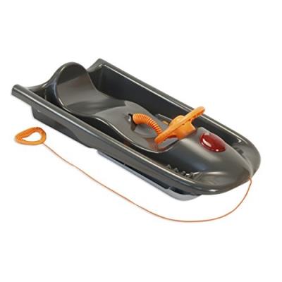 Khw Snow Flyer De Luxe Luge En Plastique 100 X 52 X 16 Cm Anthracite Orange pour 69