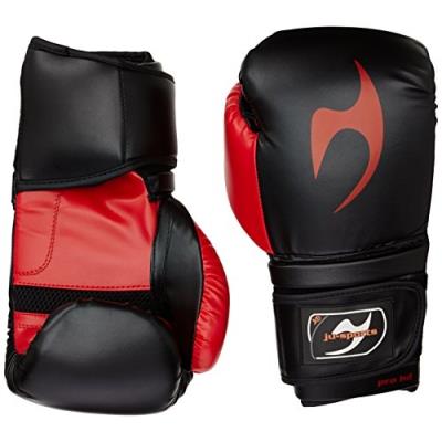 Ju-sports Gants De Boxe Sparring Solid Basic L Multicolore - Noir Rouge pour 61