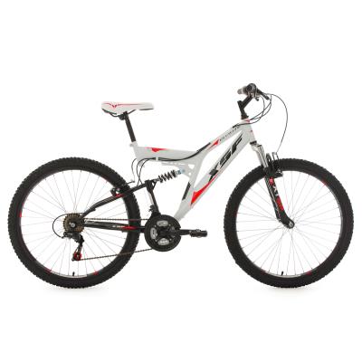 Vtt Tout Suspendu 26´´ Xsf Blanc-rouge Tc 48 Cm Ks Cycling pour 226