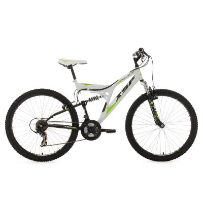 Vtt Tout Suspendu 26´´ Xsf Blanc-vert Tc 48 Cm Ks Cycling pour 226