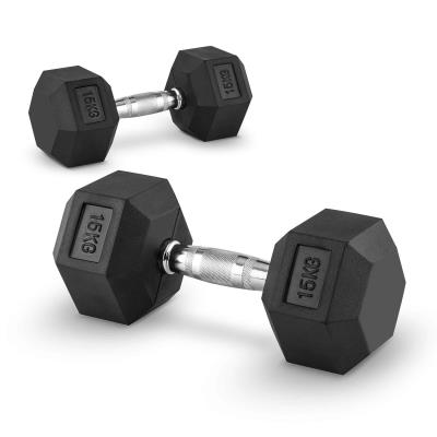 Capital Sports Hexbell 15 Lot De 2 Haltères Courts Dumbbell 15kg pour 115