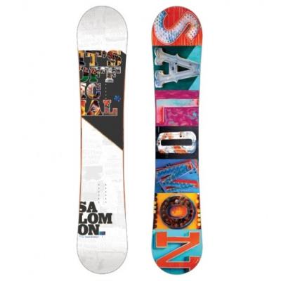 Salomon Official Snowboard - 158 - Blanc pour 251