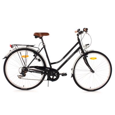 Vtc Dame 28 Pouces Old Fellow Noir Tc 53 Cm Ks Cycling pour 334