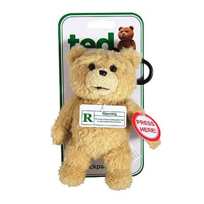 Commonwealth - Ted peluche Clip-On parlante Unrated 15 cm *ANGLAIS* pour 109