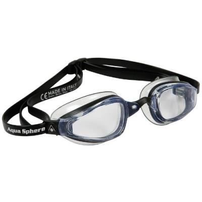 Aqua Sphere K180 Lunettes De Natation Verres Transparents Noir pour 40