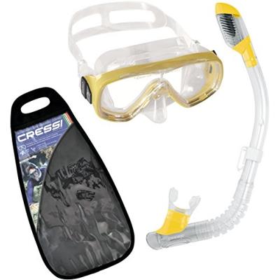 Cressi Sub S.p.a. Ensemble Masque + Tuba Jaune pour 40