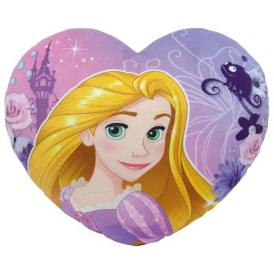 Disney Princesses Coussin En Coeur, Raiponce Jemini pour 23