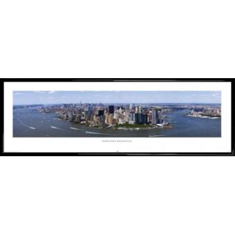 York Downtown Manhattan (53x158 cm), Cadre Plastique, Noir, Fnac.com