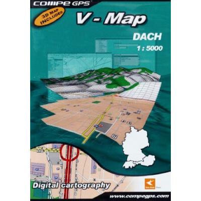 Twonav V-maps Cartes Numériques De Navigation Allemagne, Autriche, Suisse Langue Allemande pour 67