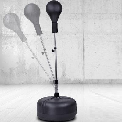 Punching-ball Noir Et Chromé Flexible pour 133