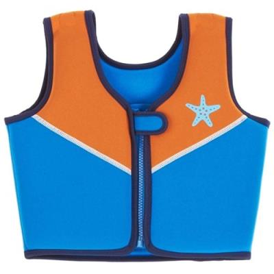 Zoggs Gilet Garçon Learn To Swim-- - Série Bleu Blau - Blau Orange 2-3 pour 41