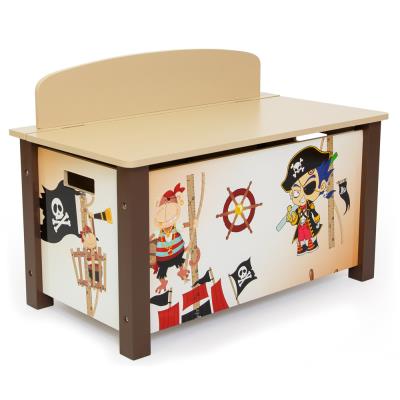 Coffre  jouer pour enfant motif pirates -PEGANE- pour 81