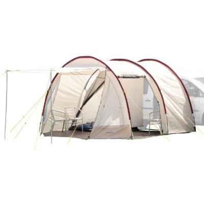 Skandika Camper 16034 Auvent Tente Sable Rouge 370 X 320 Cm pour 233