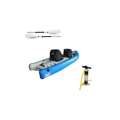 Pack Kayak Gonflable Rogue 2 Places + Pagaies + Gonfleur Aquaglide - Choix Du Pack - 1 Pagaie pour 467