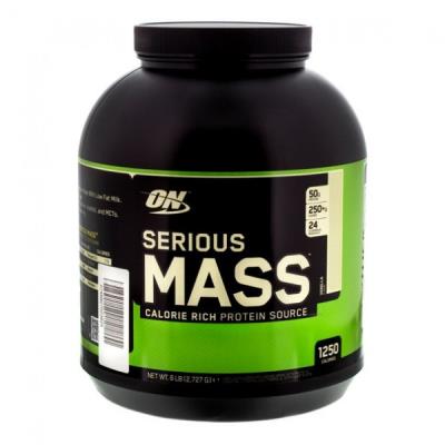 Serious Mass Gainer Proteine Optimum Nutrition - 2727 - Vanille pour 36