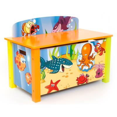 Coffre  jouer pour enfant motif poissons -PEGANE- pour 81