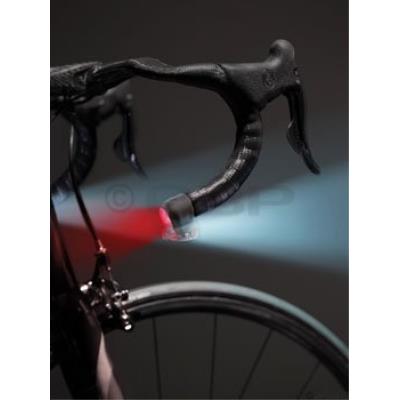 Tacx Lumos Éclairage Led Avant Et Arrière Pour Guidon De Vélo Noir Noir N A pour 40