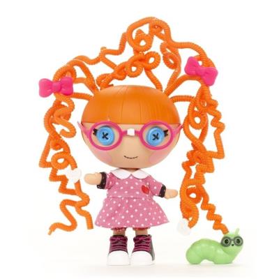 Lalaloopsy littles - silly hair - specs reads a lot - poupe 18 cm pour 27