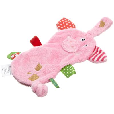 Doudou attache sucette friends cochon pour 12