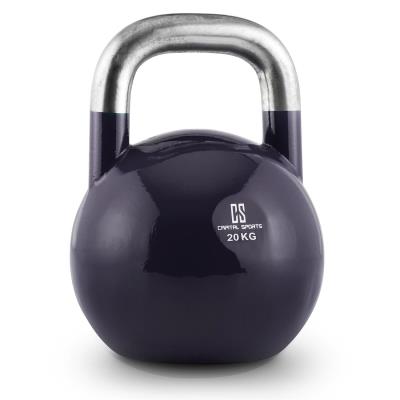 Capital Sports Compket Kettlebell Haltère Poids Acier 20kg -bleu Foncé pour 70