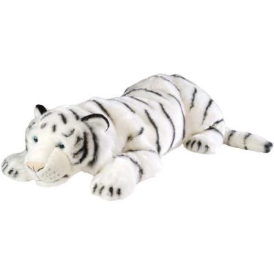 Peluche tigre blanc 76 cm - floppies - wild republic - 64842 pour 70