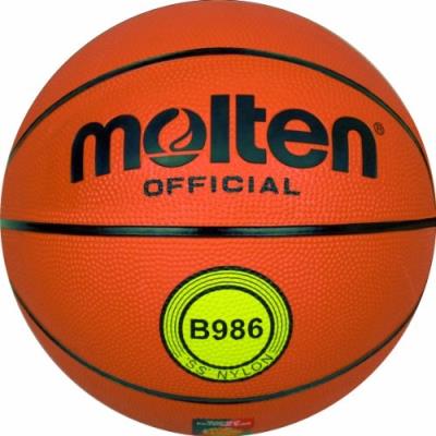 Molten Ballon De Basket-ball Orange Taille 6 B986 pour 38