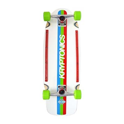 Kryptonics Krypstik Planche De Skateboard Retro 80 S Series 29,75 Rgb Rvb Rouge Vert Bleu Blanc, Sk14160424 pour 79