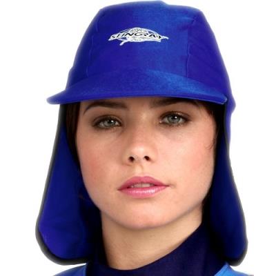 Sting Ray Chapeau Anti-uv De Baignade Avec Protection De Nuque Bleu Bleu Marine Grand pour 42