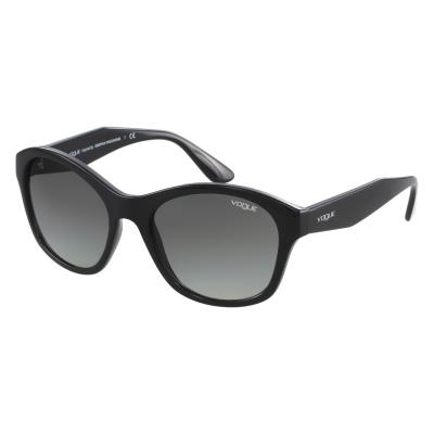 Lunettes De Soleil Vogue 2991 (w44/11) Noir Femme pour 69