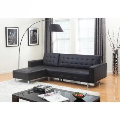 Orlando canap dangle rversible 205x84x81cm - noir pour 331