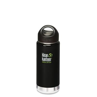 Klean Kanteen Bouteille Edelstahlflasche Homme Noir Noir 0.473 Liter pour 38