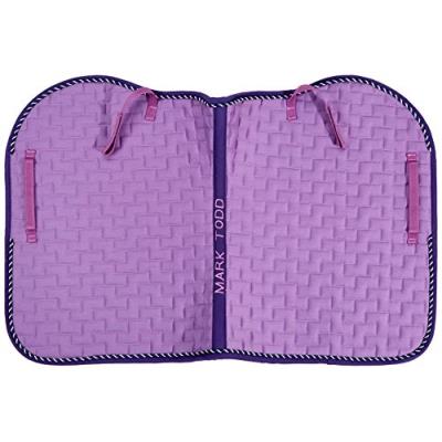 Mark Todd Tapis De Selle Avec Passant De Ceinture Violet Lila Pink Standard pour 65